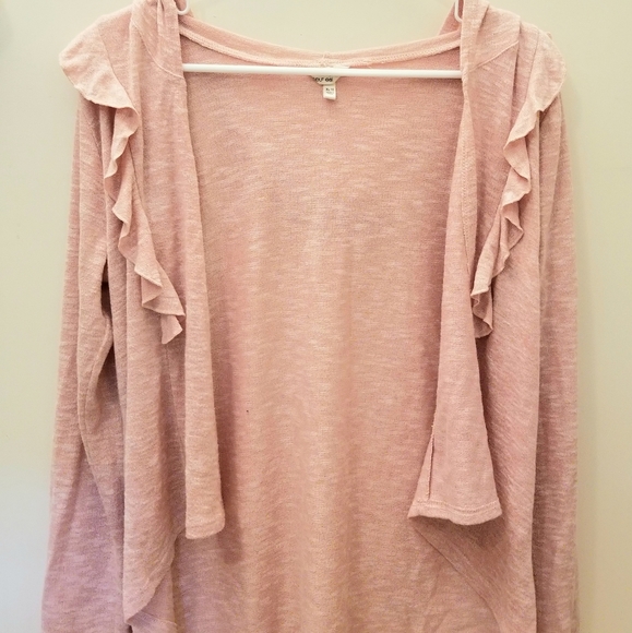 Pink Ruffled Sweater - Picture 5 of 6